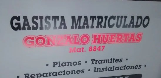 Gasista Matriculado Gonzalo Huertas | Instalación, Reparación y Mantenimiento de Gas en Villa Carlos Paz